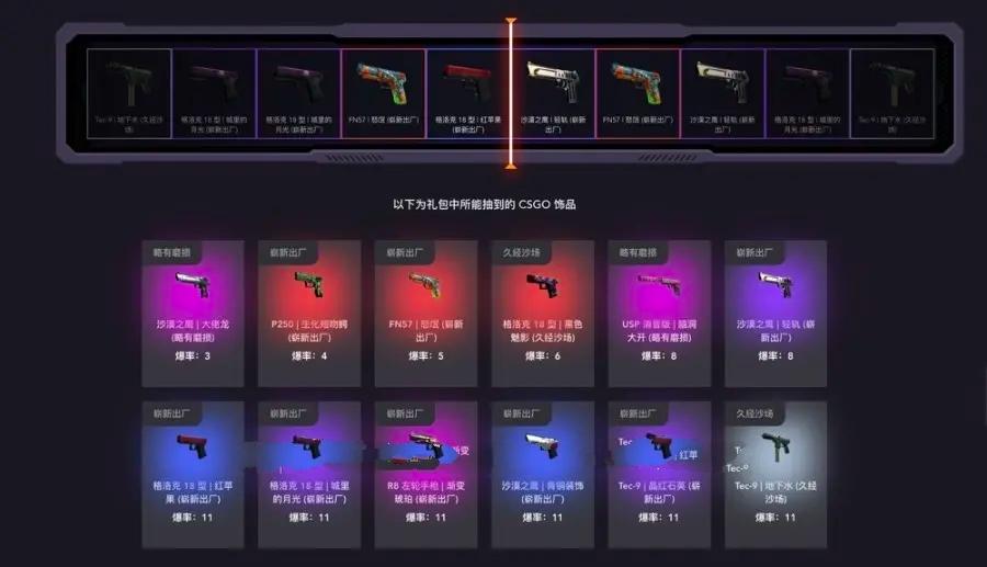 csgo开箱网 在线开箱 开饰品开皮肤 含升级系统 csgo开箱出饰品一键取回,第5张