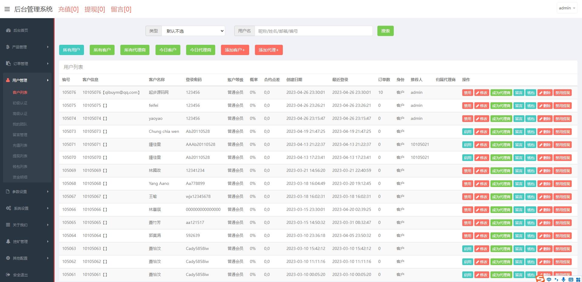 2023独家二开海外版多语言伪交易所系统 微交易微盘系统 挖矿矿池 币币兑换划转 永续合约 秒合约合约交易 内附搭建教程,第15张