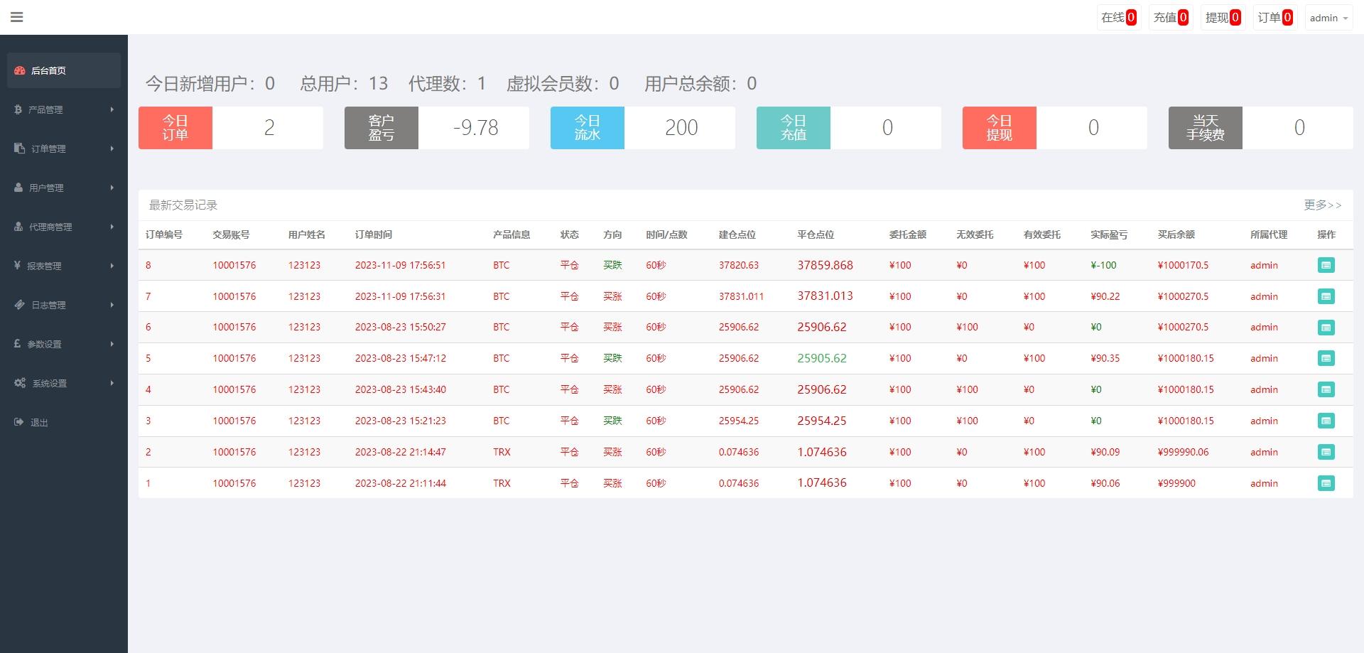 独家二开海外版三语言区块链微交易微盘交易系统源码,第8张