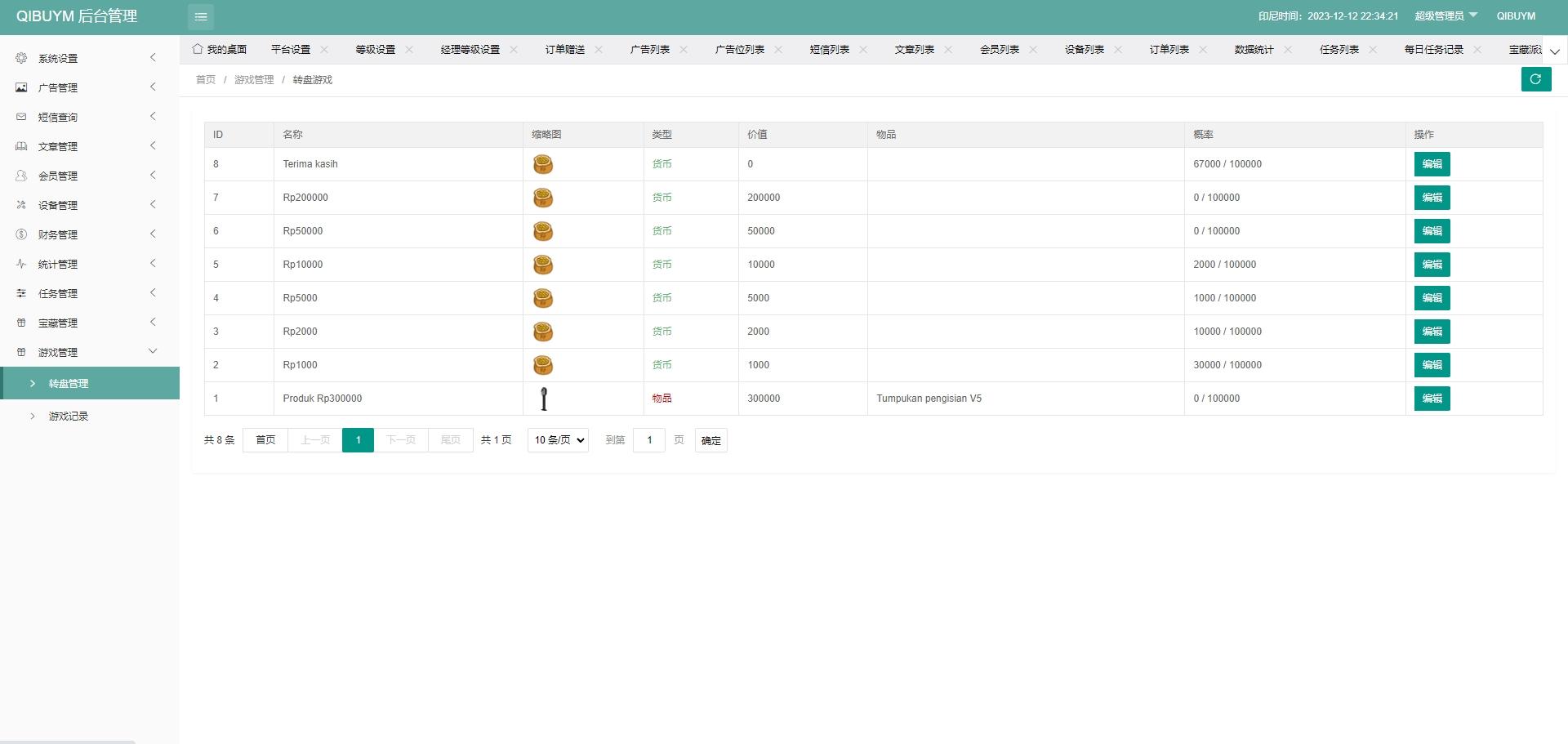 2024二开修复运营版海外新UI投资理财系统源码 任务图推广注册奖励大转盘,第12张